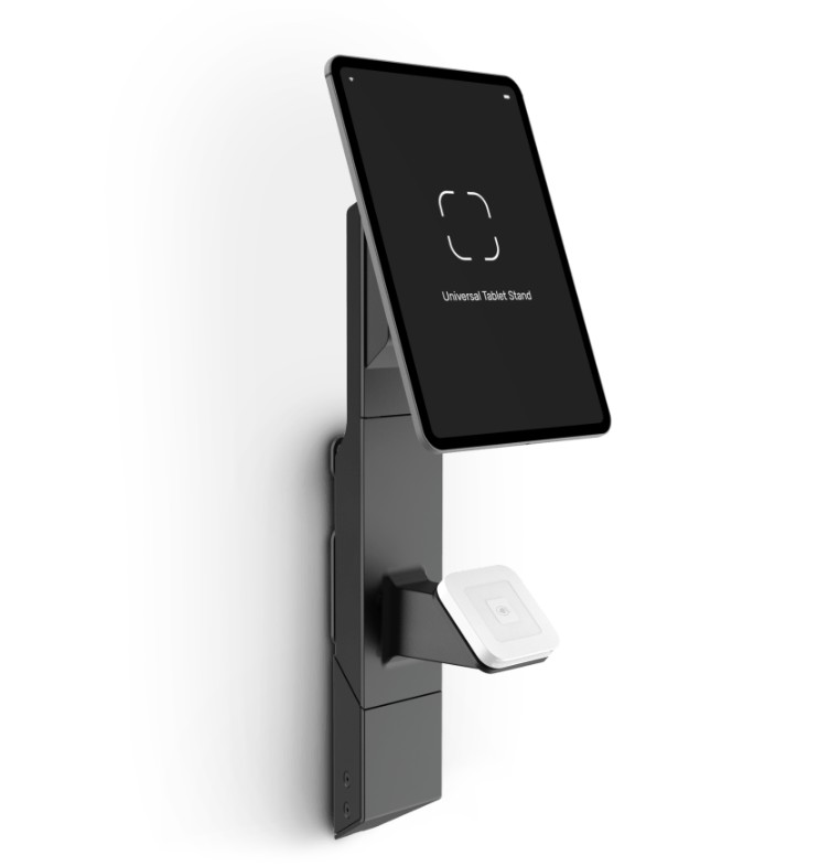 BOSSTAB STAND GEMINI S/S ESMG WALL TOUCH UNIV BLK